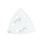 Papiery ścierne delta na rzep 93 x 93 mm, P150, 5 szt.