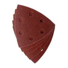 Papiery ścierne delta na rzep 93 x 93 mm, P180, 5 szt.