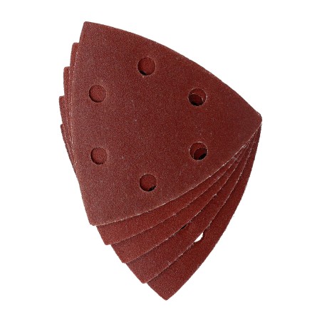 Papiery ścierne delta na rzep 93 x 93 mm, P180, 5 szt.