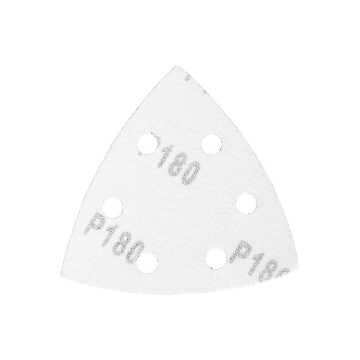 Papiery ścierne delta na rzep 93 x 93 mm, P180, 5 szt.