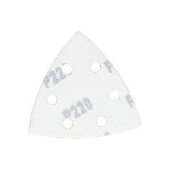Papiery ścierne delta na rzep 93 x 93 mm, P220, 5 szt.