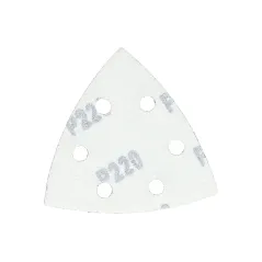 Papiery ścierne delta na rzep 93 x 93 mm, P220, 5 szt.
