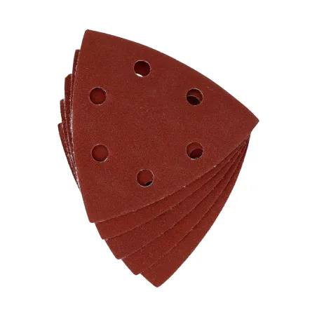 Papiery ścierne delta na rzep 93 x 93 mm, P240, 5 szt.