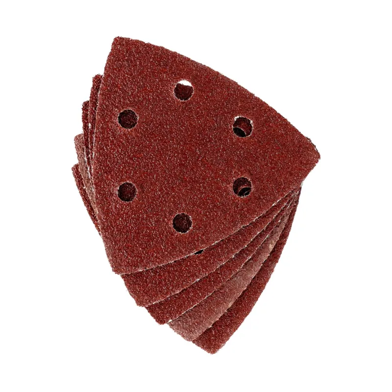 Papiery ścierne delta na rzep 93 x 93 mm, P40, 5 szt.