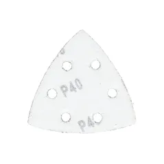 Papiery ścierne delta na rzep 93 x 93 mm, P40, 5 szt.