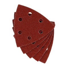Papiery ścierne delta na rzep 93 x 93 mm, P60, 5 szt.