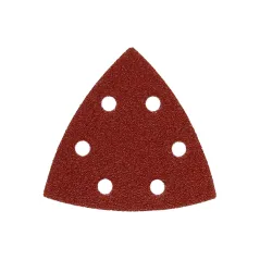 Papiery ścierne delta na rzep 93 x 93 mm, P60, 5 szt.