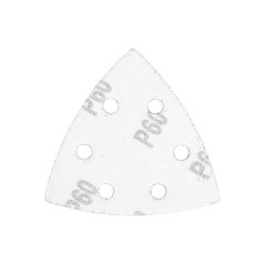 Papiery ścierne delta na rzep 93 x 93 mm, P60, 5 szt.