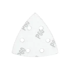 Papiery ścierne delta na rzep 93 x 93 mm, P60, 5 szt.