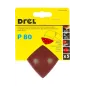 Papiery ścierne delta na rzep 93 x 93 mm, P80, 5 szt. Papiery ścierne delta na rzep 93 x 93 mm, P80, 5 szt.