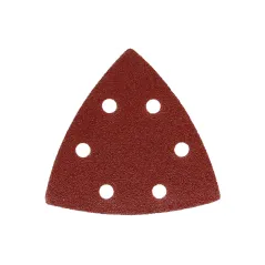 Papiery ścierne delta na rzep 93 x 93 mm, P80, 5 szt.