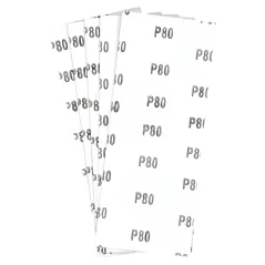 Papiery ścierne 93 x 230 mm, P80, 5 szt.