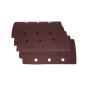Papiery ścierne 93 x 185 mm, P40, na rzep, z otworami, 5 szt. Papiery ścierne 93 x 185 mm, P40, na rzep, z otworami, 5 szt.