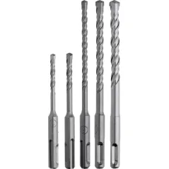 Zestaw wierteł do betonu 5.0-6.0 x 110 mm, 6.0-10.0 x 160 mm, 5 szt.