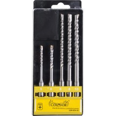 Zestaw wierteł do betonu 5.0-6.0 x 110 mm, 6.0-10.0 x 160 mm, 5 szt.