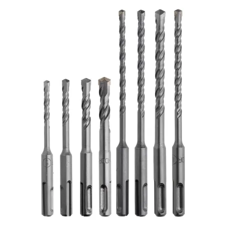 Zestaw wierteł do betonu 5.0-10.0 x 110 mm, 5.0-10.0 x 160 mm, 8 szt.