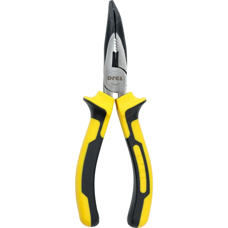 Szczypce wydłużone wygięte 160 mm