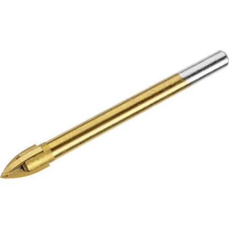 Wiertło uniwersalne 20.0 mm, końcówka krzyżowa, tytanowane