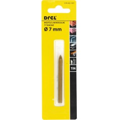 Wiertło uniwersalne 7.0 mm, końcówka krzyżowa, tytanowane