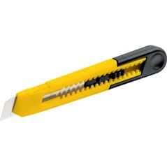 Nóż z ostrzem łamanym 18 mm, plastikowy korpus