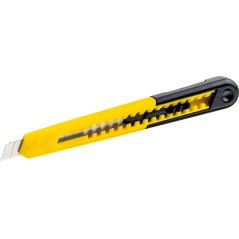 Nóż z ostrzem łamanym 9 mm, plastikowy korpus
