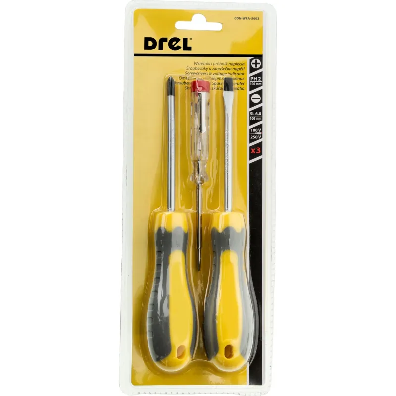 Zestaw wkrętaków 3 szt.