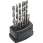Zestaw wierteł do metalu 1.5-6.5 mm, szlifowane, 13 szt.