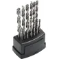 Zestaw wierteł do metalu 1.5-6.5 mm, szlifowane, 13 szt.