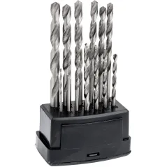Zestaw wierteł do metalu 1.5-6.5 mm, szlifowane, 13 szt.