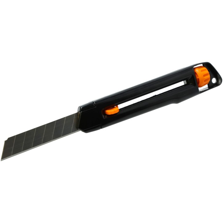 Nóż z ostrzem łamanym 18 mm, metalowy korpus