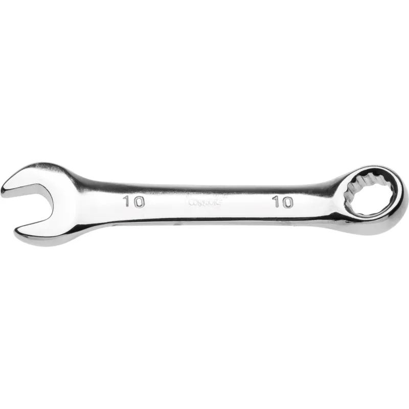 Klucz płasko-oczkowy 10 mm, krótki Klucz płasko-oczkowy 10 mm, krótki