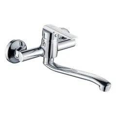 Duro Seria Morado bateria zlewozmywakowa ścienna z ruchomą wylewką 20 cm