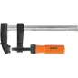 Ścisk stolarski 50 x 150 mm, typ F, drewniany uchwyt, FSC 100%, certyfikat NC-COC-062817 Ścisk stolarski 50 x 150 mm, typ F, drewniany uchwyt, FSC 100%, certyfikat NC-COC-062817