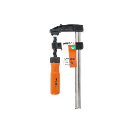 Ścisk stolarski 50 x 150 mm, typ F, drewniany uchwyt, FSC 100%, certyfikat NC-COC-062817