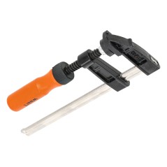 Ścisk stolarski 50 x 150 mm, typ F, drewniany uchwyt, FSC 100%, certyfikat NC-COC-062817
