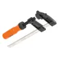 Ścisk stolarski 50 x 150 mm, typ F, drewniany uchwyt, FSC 100%, certyfikat NC-COC-062817 Ścisk stolarski 50 x 150 mm, typ F, drewniany uchwyt, FSC 100%, certyfikat NC-COC-062817