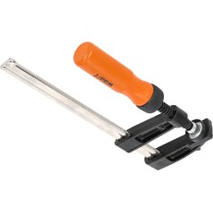 Ścisk stolarski 50 x 150 mm, typ F, drewniany uchwyt, FSC 100%, certyfikat NC-COC-062817