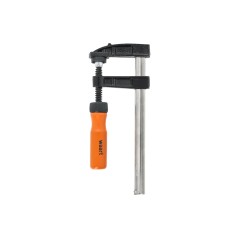 Ścisk stolarski 50 x 150 mm, typ F, drewniany uchwyt, FSC 100%, certyfikat NC-COC-062817