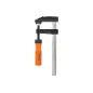 Ścisk stolarski 50 x 150 mm, typ F, drewniany uchwyt, FSC 100%, certyfikat NC-COC-062817 Ścisk stolarski 50 x 150 mm, typ F, drewniany uchwyt, FSC 100%, certyfikat NC-COC-062817