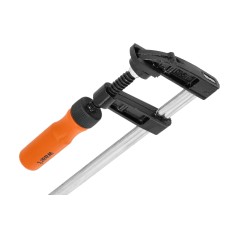 Ścisk stolarski 50 x 300 mm, typ F, drewniany uchwyt, FSC 100%, certyfikat NC-COC-062817