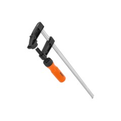 Ścisk stolarski 50 x 300 mm, typ F, drewniany uchwyt, FSC 100%, certyfikat NC-COC-062817