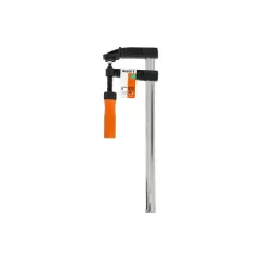 Ścisk stolarski 80 x 300 mm, typ F, drewniany uchwyt, FSC 100%, certyfikat NC-COC-062817