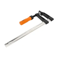 Ścisk stolarski 80 x 300 mm, typ F, drewniany uchwyt, FSC 100%, certyfikat NC-COC-062817