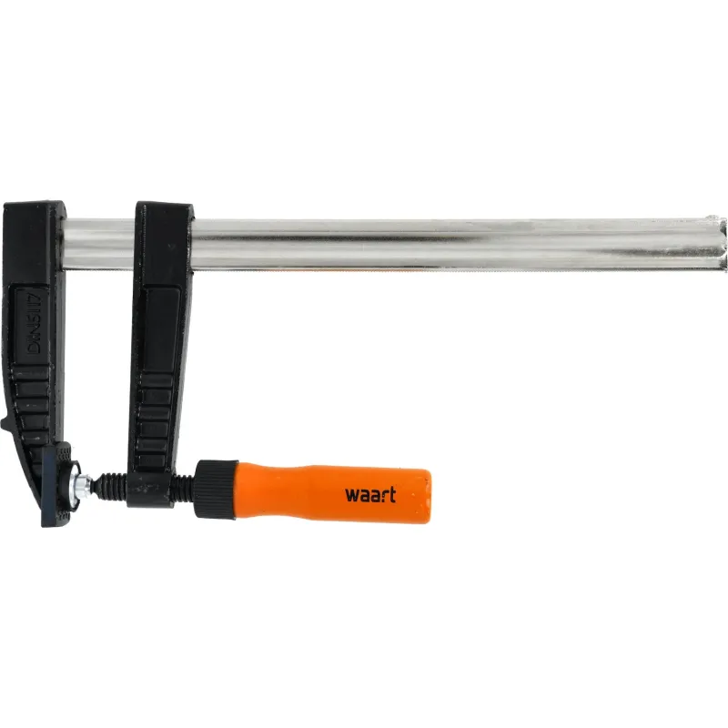 Ścisk stolarski 120 x 300 mm, typ F, drewniany uchwyt, FSC 100%, certyfikat NC-COC-062817 Ścisk stolarski 120 x 300 mm, typ F, drewniany uchwyt, FSC 100%, certyfikat NC-COC-062817