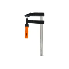 Ścisk stolarski 120 x 300 mm, typ F, drewniany uchwyt, FSC 100%, certyfikat NC-COC-062817