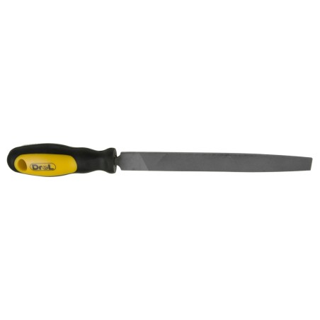Pilnik ślusarski półokrągły 200 mm, plastikowy uchwyt