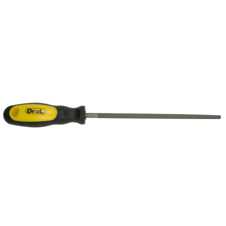 Pilnik ślusarski okrągły 200 mm, plastikowy uchwyt