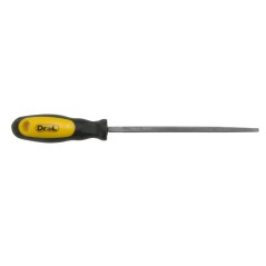 Pilnik ślusarski kwadratowy 200 mm, plastikowy uchwyt