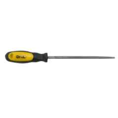 Pilnik ślusarski kwadratowy 200 mm, plastikowy uchwyt