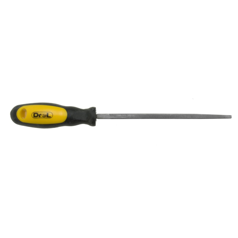 Pilnik ślusarski kwadratowy 200 mm, plastikowy uchwyt Pilnik ślusarski kwadratowy 200 mm, plastikowy uchwyt